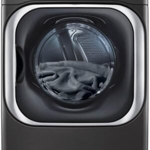 9.0 cu. ft. Mega Capacity Smart wi-fi Enabled Front Load Electric Dryer with TurboSteamâ„¢ and Built-In Intelligence