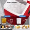 AGLUCKY Countertop Ice Maker Review Efficient Portable Ice Machine with Quick Bullet Ice