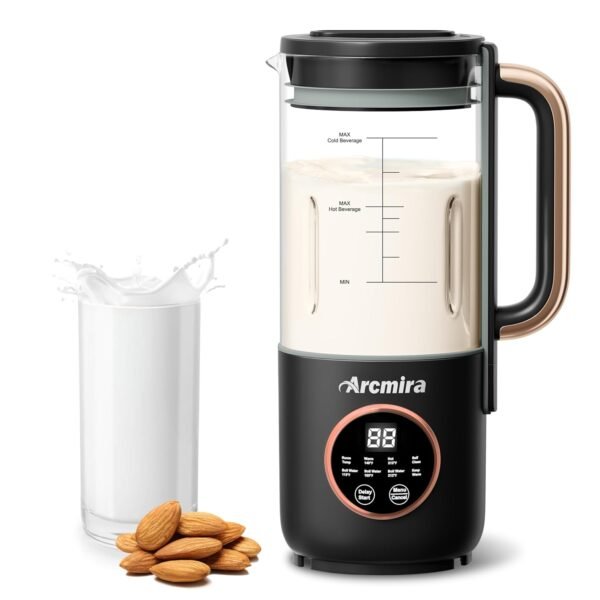 Arcmira Nut Milk Maker Review Automatic Plant Based Milk Machine Features Tested