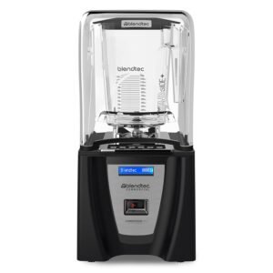 Blendtec Connoisseur 825 Black Food Blender with Sound Enclosure and 2 WildSide+ Jars, 42 Preprogrammed Cycles, 2750 mL Capacity
