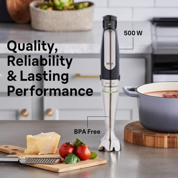 Braun MultiQuick MQ7035 Hand Blender Review Powerful SplashControl and ACTIVEBlade Technology Braun MultiQuick MQ7035 Hand Blender Review Powerful SplashControl and ACTIVEBlade Technology