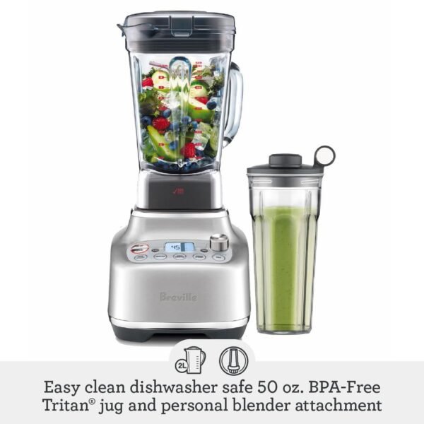 Breville Super Q Countertop Blender Review Powerful Commercial Grade with Noise Suppression
