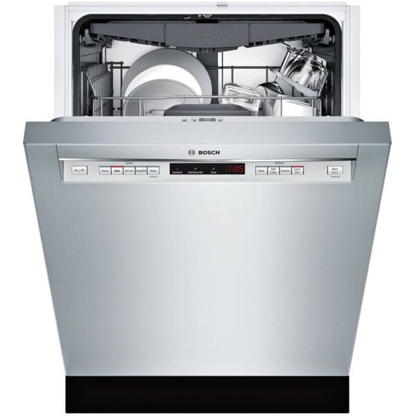 Built-In Dishwasher Review Bosch SHEM63W55N Stainless Steel 300 Series Features and Performance