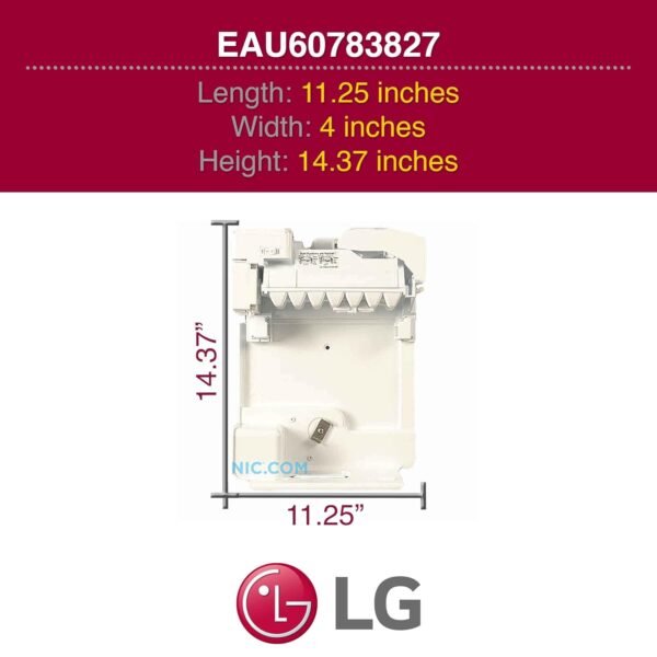 Comprehensive Review of LG Ice Maker Assembly EAU60783827 for Reliable Performance