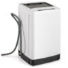 COSTWAY Portable Washing Machine, 11 LBS Full Automatic Portable Washer with 8 Modes, 10 Water Levels, LED Display & Built-In Drain Pump, 1.5 Cu.Ft. Washer & Spinner Combo for...