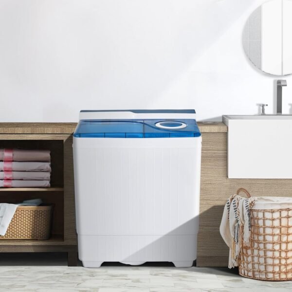 COSTWAY Portable Washing Machine Review Twin Tub Convenience Meets Compact Power