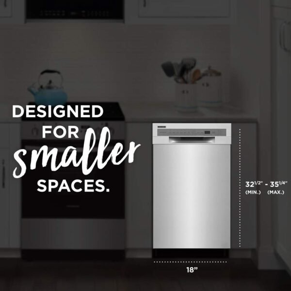 Frigidaire Built-In Dishwasher Review Thorough Cleaning with ADA Compliance and Energy Star Efficiency