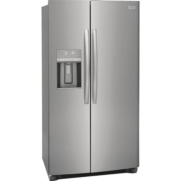 Frigidaire Side by Side Refrigerator GRSS2652AF Review Stunning Stainless Steel Performance