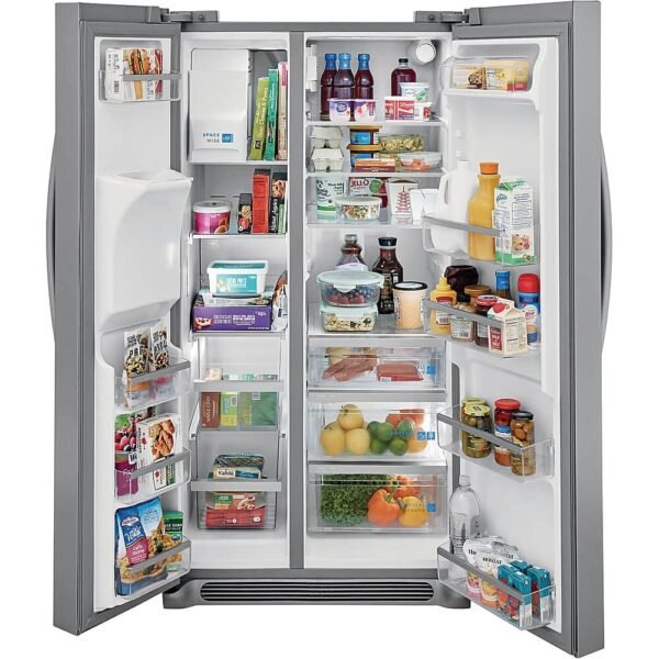 Frigidaire Side by Side Refrigerator GRSS2652AF Review Stunning Stainless Steel Performance