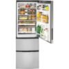 GE Bottom Freezer Refrigerator GLE12HSPSS Review Compact Stainless Steel Design Insights