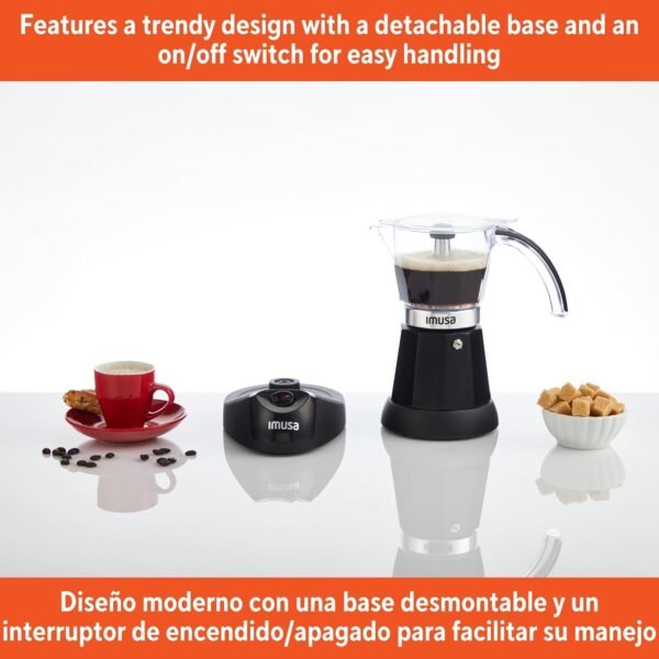 Imusa Espresso Maker Review Versatile 3 or 6 Cup Black Coffee Machine Imusa Espresso Maker Review Versatile 3 or 6 Cup Black Coffee Machine