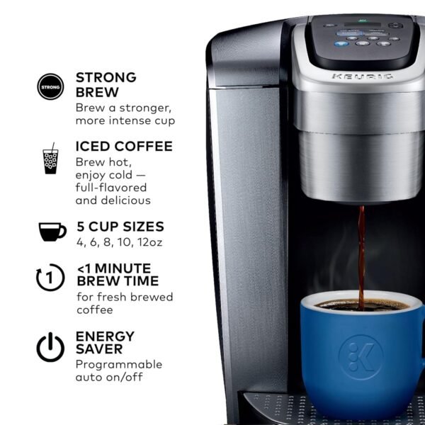 Keurig K-Elite Single Serve Coffee Maker Review Strong Brew and Iced Coffee Features Explored
