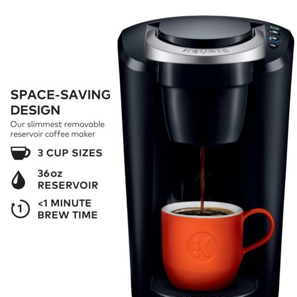 Keurig K-Slim Single-Serve Coffee Maker Review Compact Design Brews Fast Efficiently