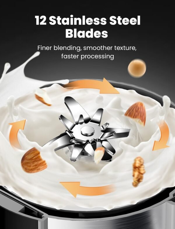 KIDISLE Nut Milk Maker Review Versatile Stainless Steel 8 in 1 Kitchen Appliance