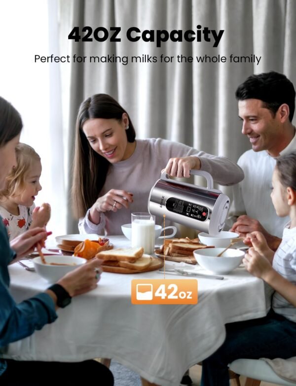 KIDISLE Nut Milk Maker Review Versatile Stainless Steel 8 in 1 Kitchen Appliance