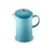 Le Creuset Stoneware French Press, 34 oz., Caribbean
