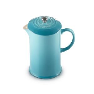 Le Creuset Stoneware French Press, 34 oz., Caribbean