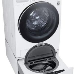 LG 5.0 cu. ft. Mega Capacity Smart Wi-Fi Enabled Front Load Washer with TurboWash 360 and Built-In Intelligence