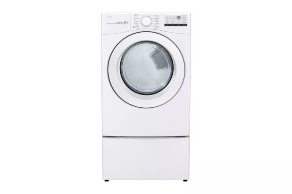 LG 7.4 Cu. Ft. White Gas Dryer - DLG3401W