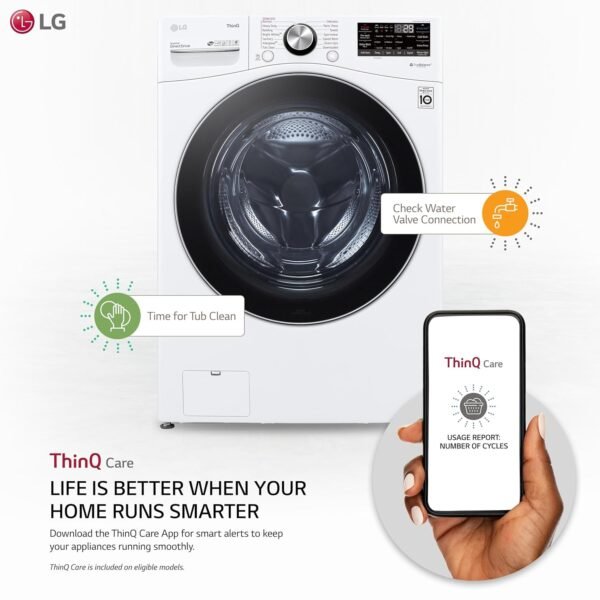 LG WM4200HWA Front Load Washer Review TurboWash 360 and Smart Wi-Fi Features Compared