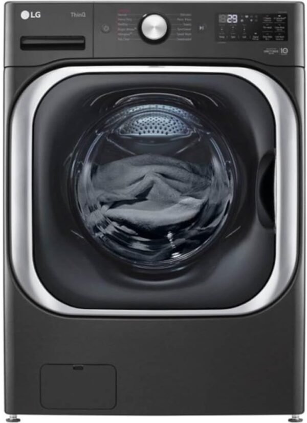 LG WM8900HBA 5.2 Cu. Ft. Black Steel Front Load Washer LG WM8900HBA 5.2 Cu. Ft. Black Steel Front Load Washer
