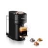 Nespresso Vertuo Next Coffee and Espresso Machine by De'Longhi, Black with Rose Gold