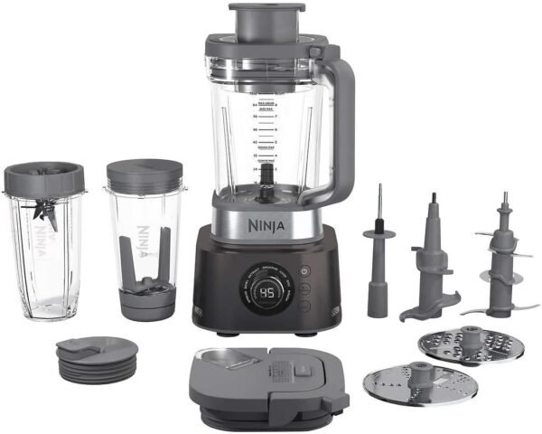Ninja CO401B Foodi Power Blender Ultimate System with 72 oz Blending & Food Processing Pitcher, XL Smoothie Bowl Maker and Nutrient Extractor* & 7 Functions, Black Ninja CO401B Foodi Power Blender Ultimate System with 72 oz Blending & Food Processing Pitcher, XL Smoothie Bowl Maker and Nutrient Extractor* & 7 Functions, Black