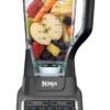 Ninja Professional Blender 1000W, Total Crushing Technology for Smoothies, Ice Crushing & Frozen Fruit, Full-Size Countertop Blender, 72-oz. Pitcher, Black & Grey, BL610