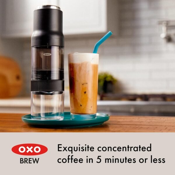 OXO Rapid Brewer Coffee Maker Review Portable French Press for Hot Cold Brew Fans