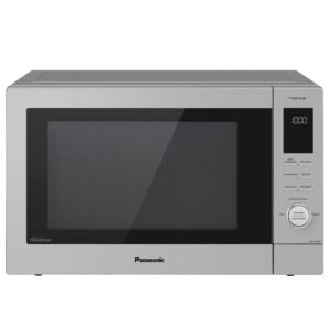 Panasonic HomeChef 4-in-1 Microwave Oven with Air Fryer, Convection Bake, FlashXpress Broiler, Inverter Microwave Technology, 1000W, 1.2 cu ft with Easy Clean Interior -...