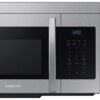 Samsung ME16A4021AS Over-the-Range Microwave Review Features 1000-Watt Power and Eco Mode