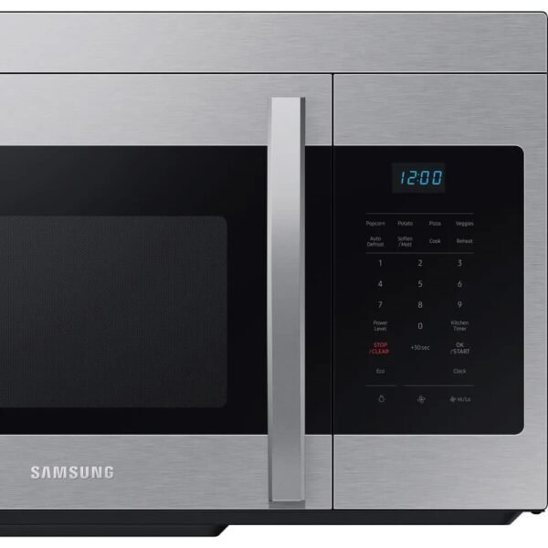 Samsung ME16A4021AS Over-the-Range Microwave Review Features 1000-Watt Power and Eco Mode
