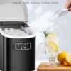 Silonn Ice Maker Review Fast Compact Countertop Machine with Dual Ice Sizes