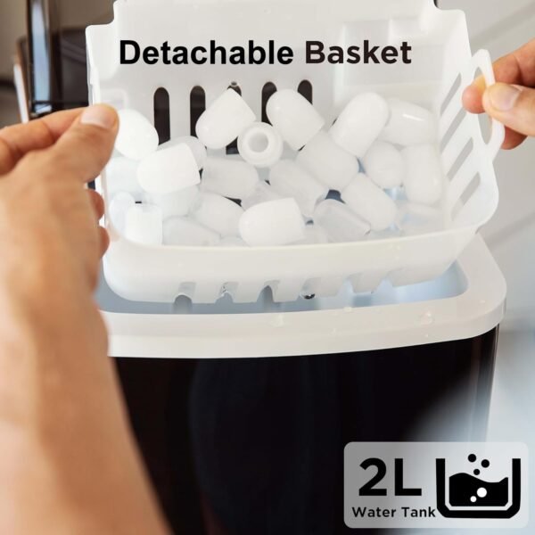 Silonn Ice Maker Review Fast Portable Countertop Ice Machine with Dual Cube Sizes Silonn Ice Maker Review Fast Portable Countertop Ice Machine with Dual Cube Sizes