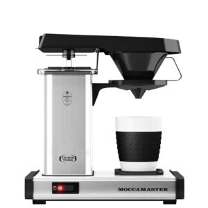 Technivorm Moccamaster 69212 Cup One, One-Cup Coffee Maker 10 Ounce Polished Silver