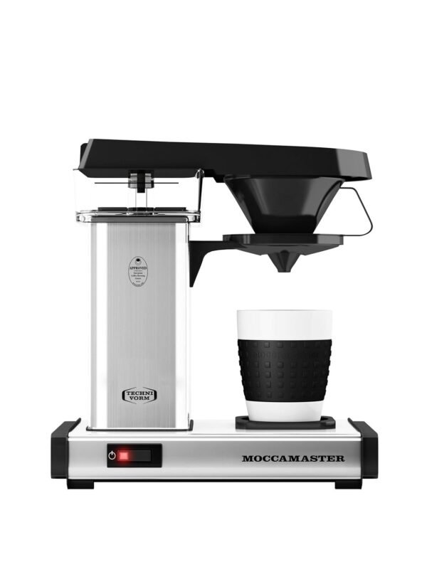 Technivorm Moccamaster 69212 Cup One, One-Cup Coffee Maker 10 Ounce Polished Silver