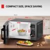 TOSHIBA EM131A5C-BS Countertop Microwave Review Unveils Power and Smart Features