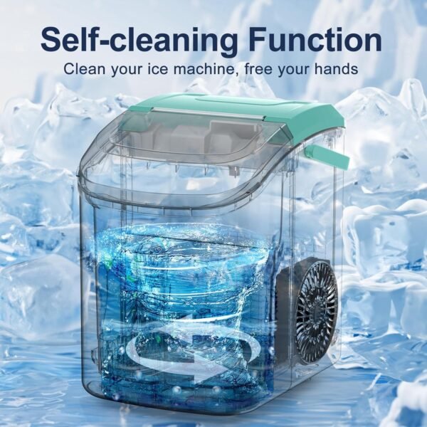 ZAFRO Portable Ice Maker Review Fast Nugget Ice Machine for Home Office