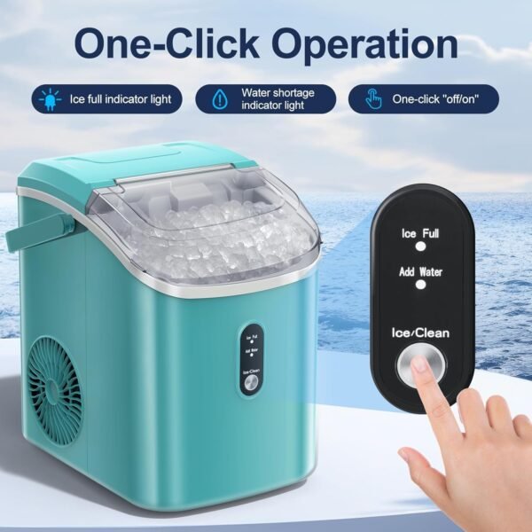 ZAFRO Portable Ice Maker Review Fast Nugget Ice Machine for Home Office