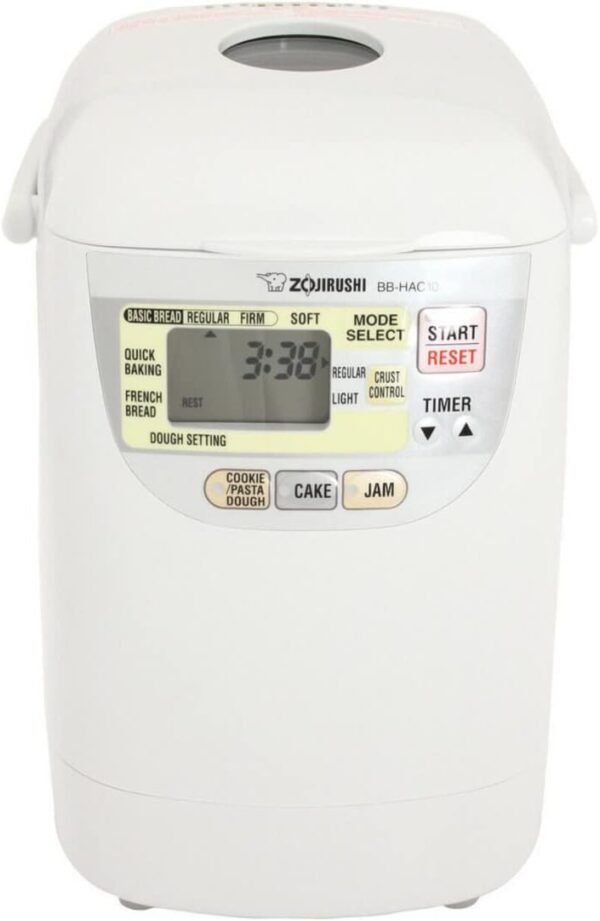 Zojirushi BB-HAC10 Home Bakery 1-Pound-Loaf Programmable Mini Breadmaker, White Zojirushi BB-HAC10 Home Bakery 1-Pound-Loaf Programmable Mini Breadmaker, White